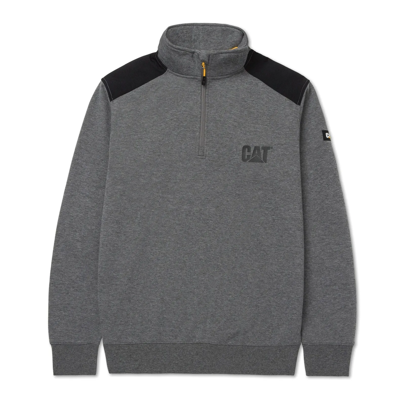 1/4 Zip Dark Heather Grey Sweatshirt | Must-Have Essential