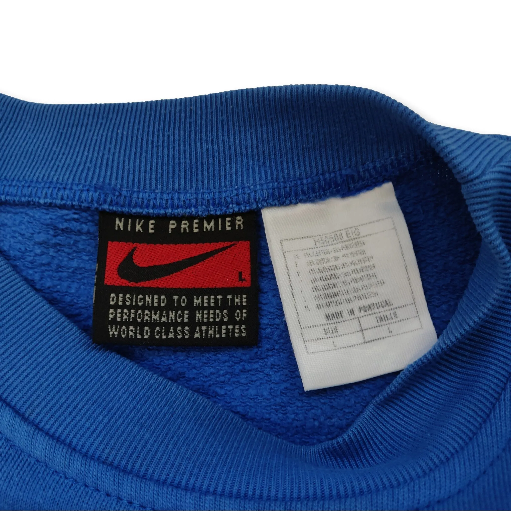 1996 blue Italy Nike sweatshirt