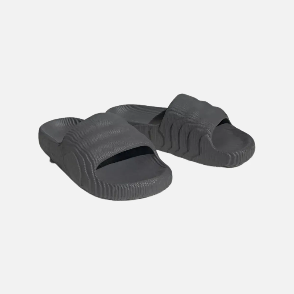 Adidas Adilette 22 Men Slide Grey Five Core Black.