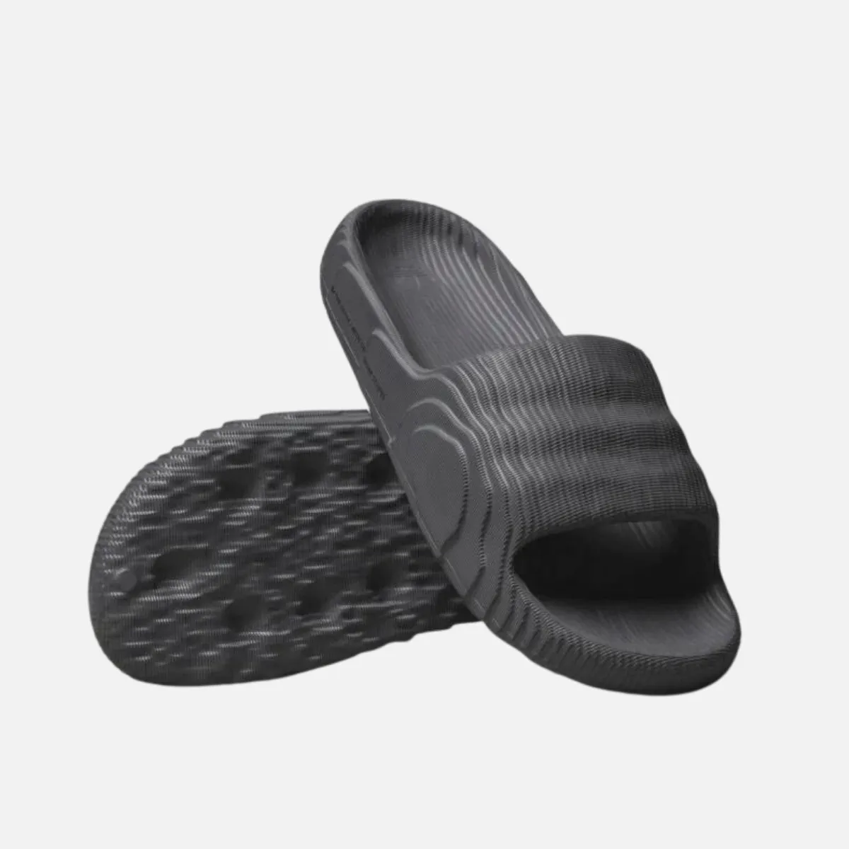 Adidas Adilette 22 Men Slide Grey Five Core Black.