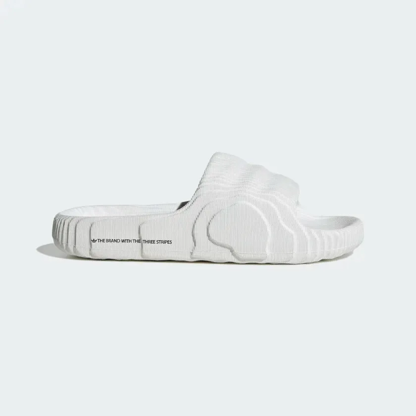 Men's Adidas Adilette 22 Slides in Crystal White