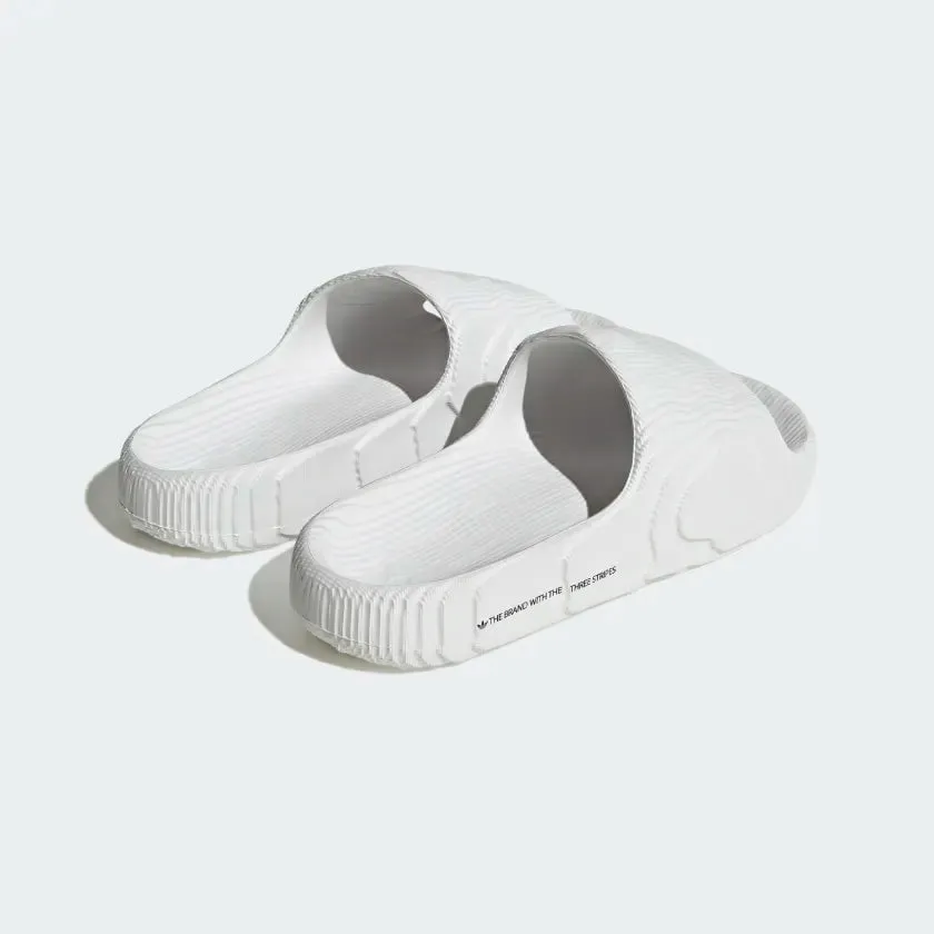 Men's Adidas Adilette 22 Slides in Crystal White