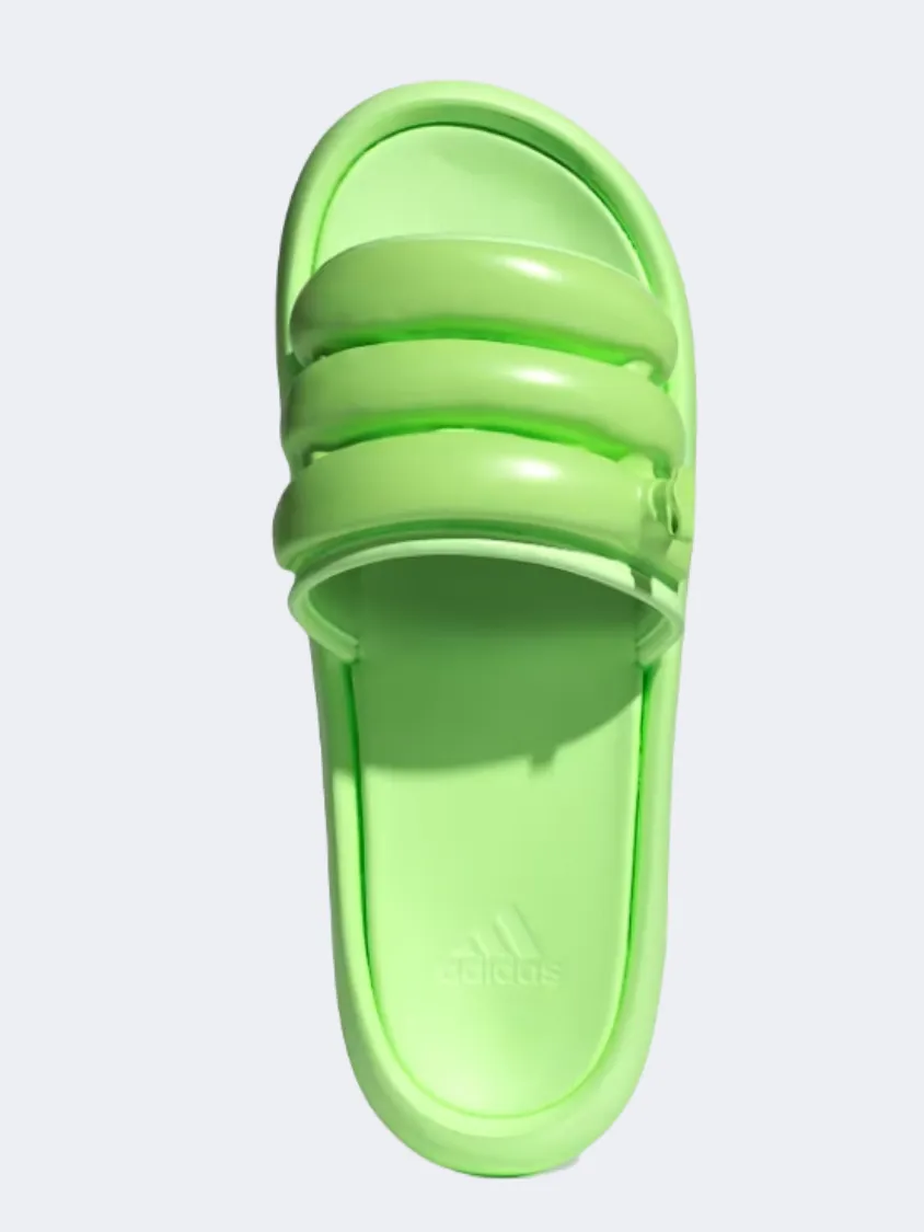 Adidas Adilette Zplaash Women Sportswear Slippers Green Spark