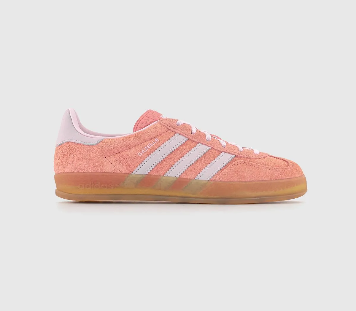 Gazelle Indoor Wonder Clay Clear Pink Gum Trainers