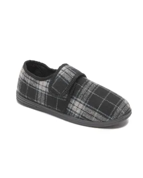 Adjustable Checkered Slippers