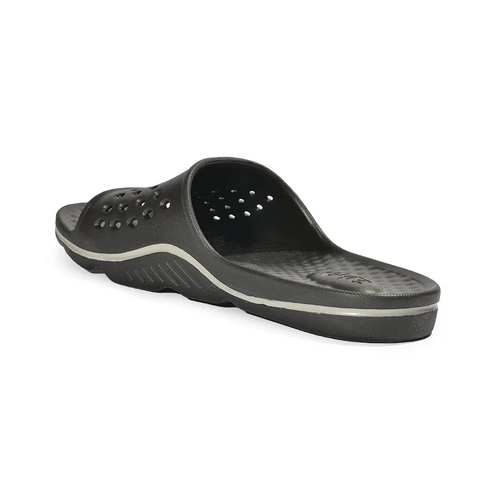 AHA (Black) Slides For Men RAMP By Liberty