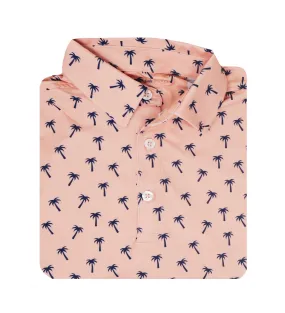 Albatross Polo with Peach Palm Trees