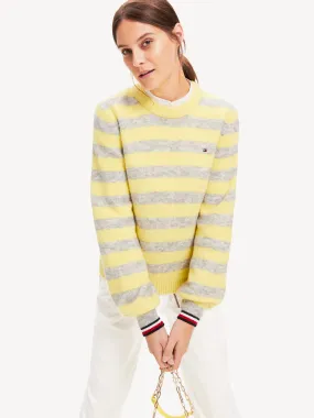 Tommy Hilfiger Alpaca Blend Stripe Jumper