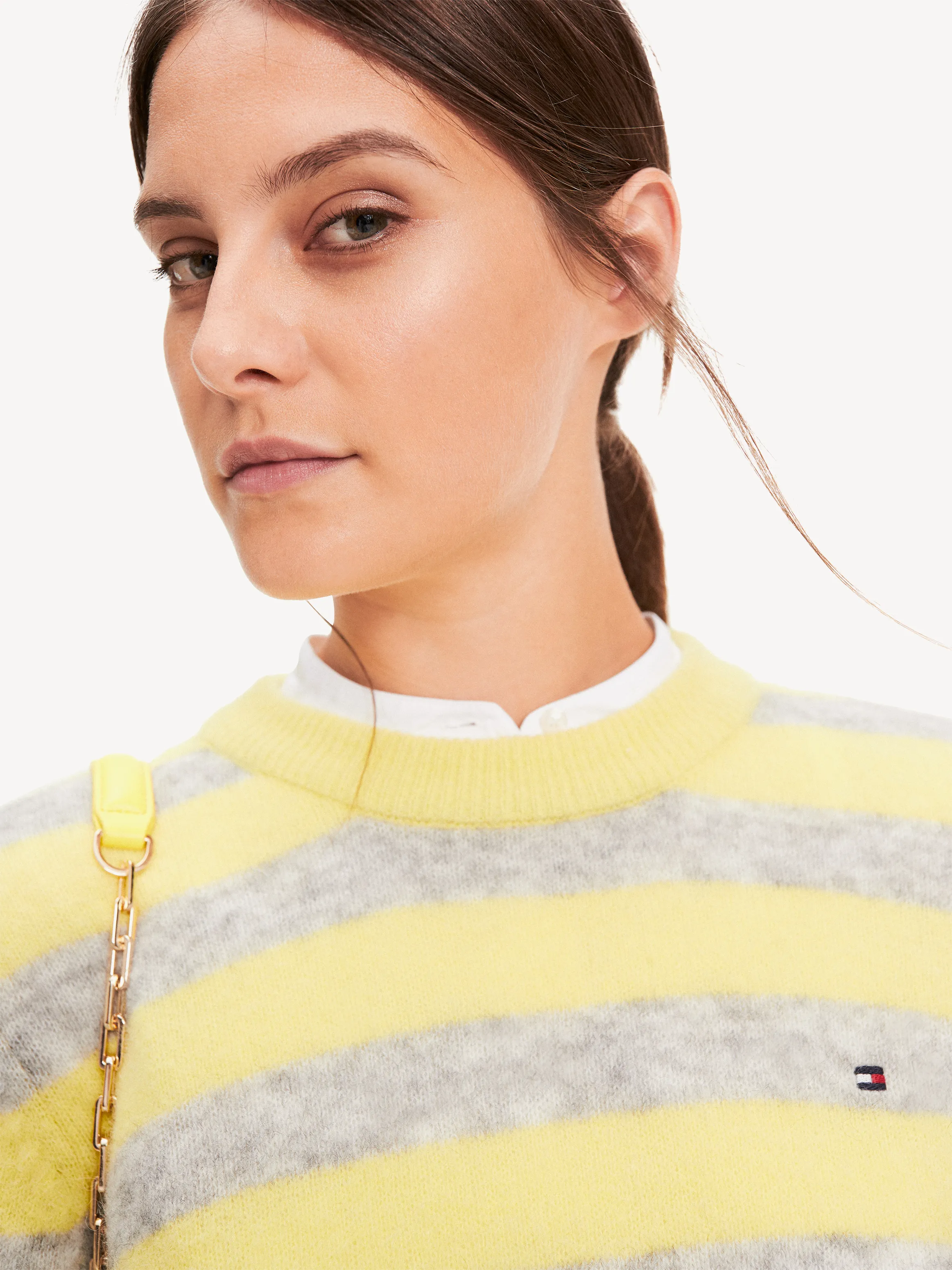 Tommy Hilfiger Alpaca Blend Stripe Jumper