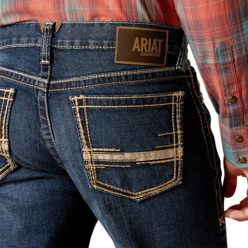 Ariat Men's Modern Ranger Straight Jeans, Pinedale