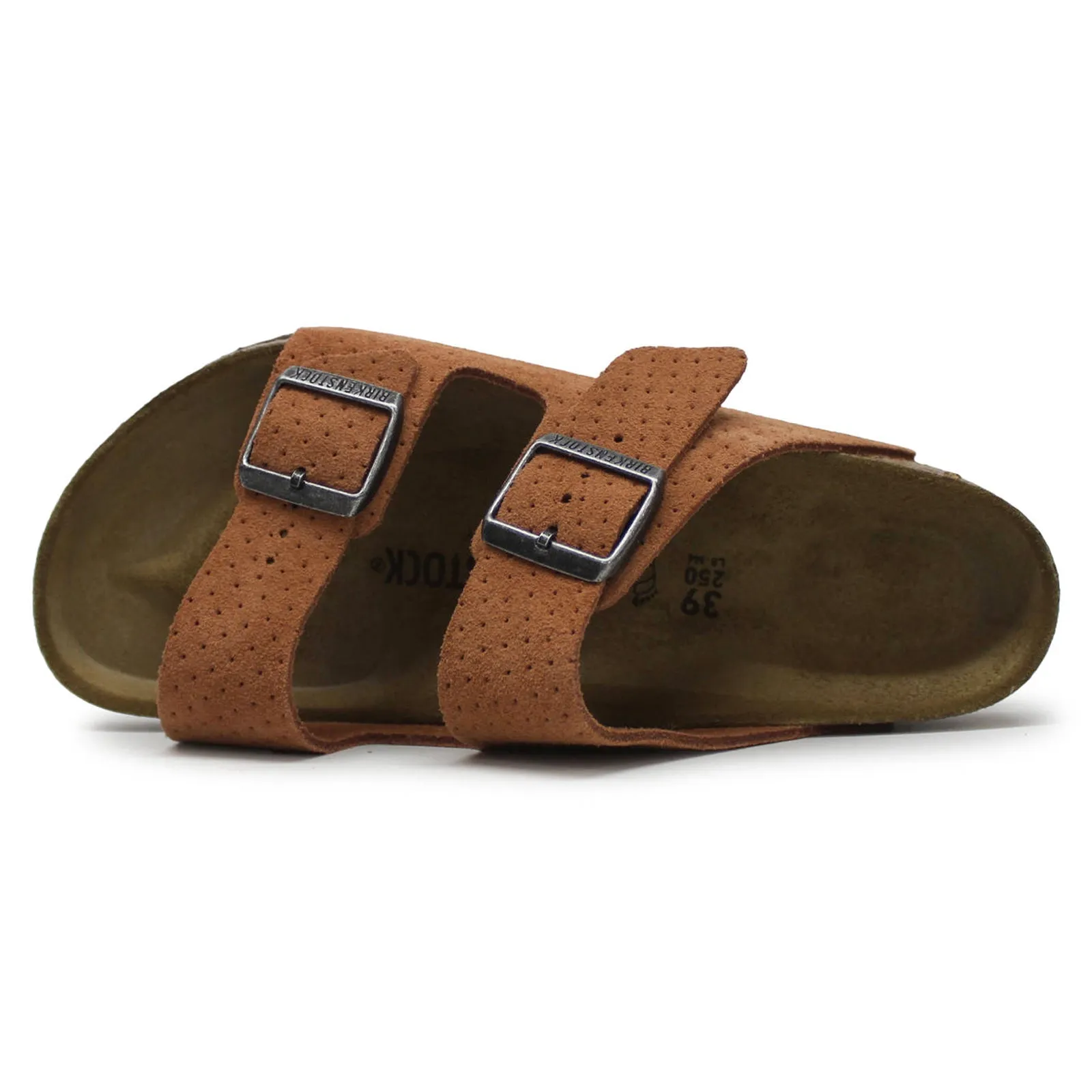 Arizona BS Suede Embossed Unisex Slides Sandals