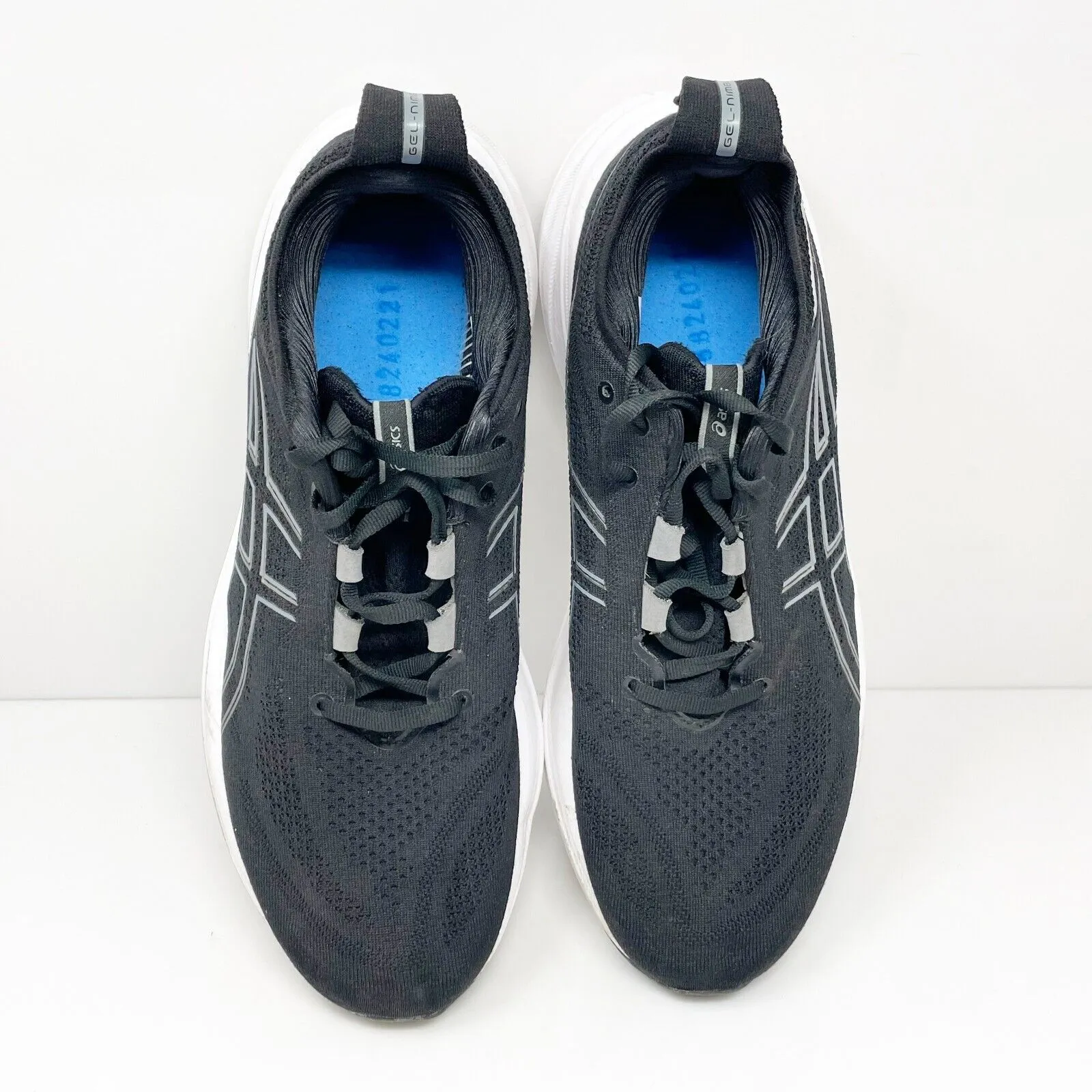 Asics Mens Gel Nimbus 26 1011B794 Black Running Shoes Sneakers Size 10