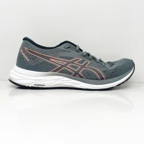 Asics Womens Gel Excite 6 1012A150 Gray Running Shoes Sneakers Size 10