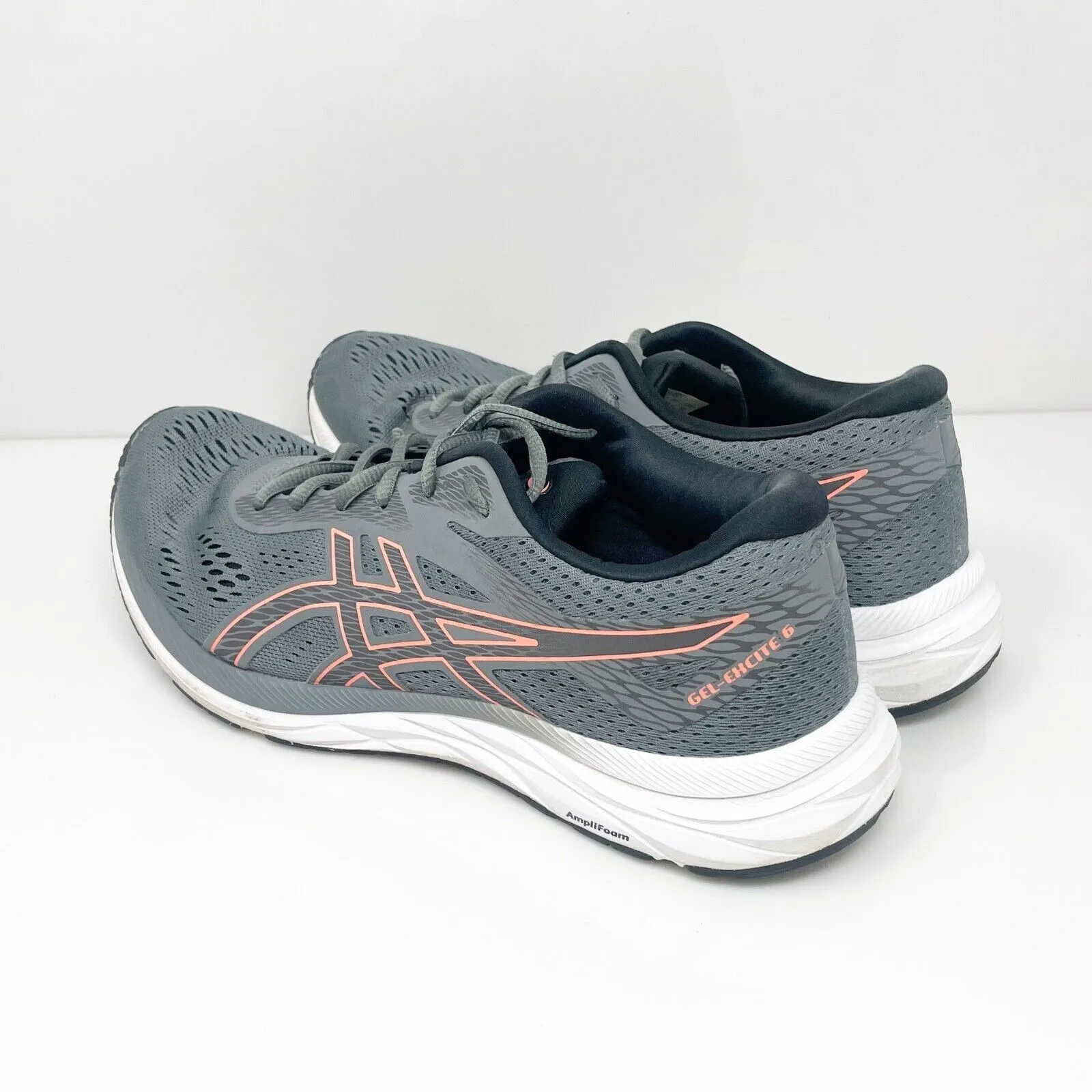 Asics Womens Gel Excite 6 1012A150 Gray Running Shoes Sneakers Size 10