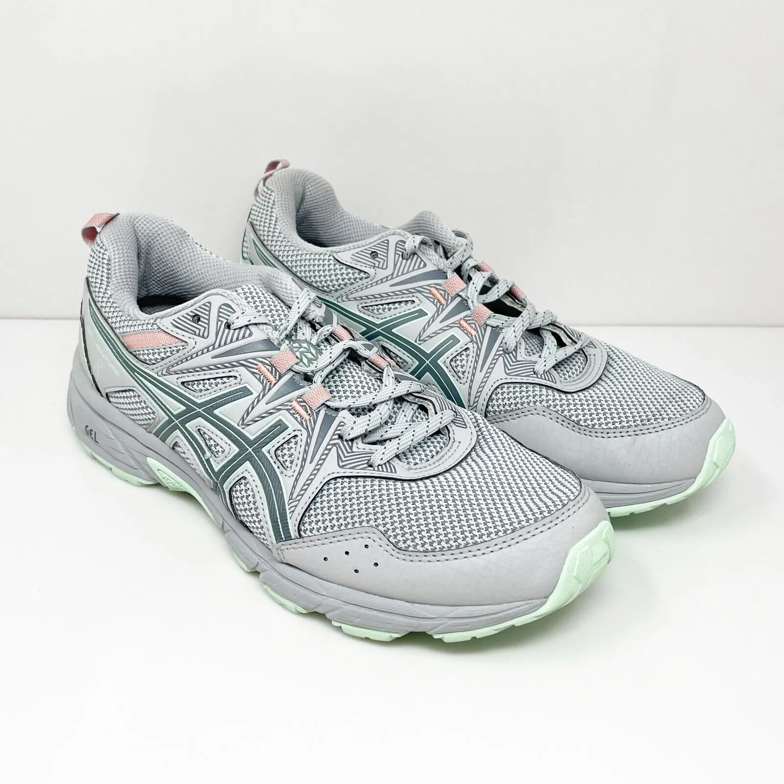 Asics Womens Gel Venture 8 1012B230 Gray Running Shoes Sneakers Size 9.5