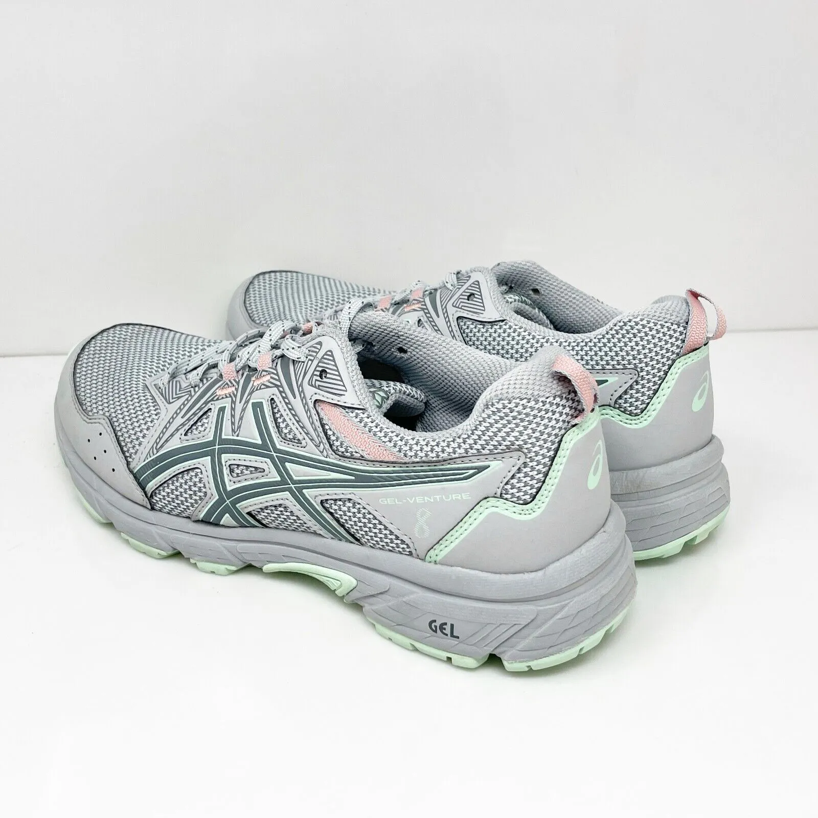 Asics Womens Gel Venture 8 1012B230 Gray Running Shoes Sneakers Size 9.5