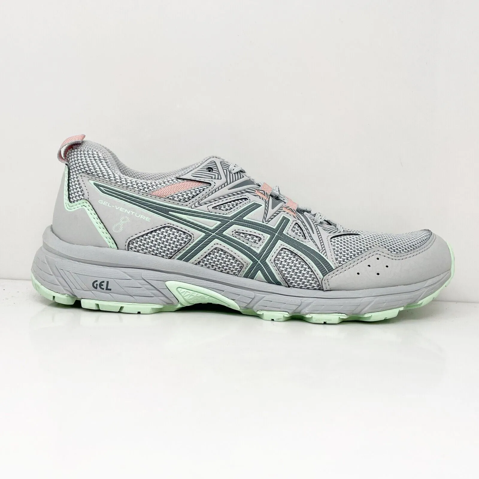 Asics Womens Gel Venture 8 1012B230 Gray Running Shoes Sneakers Size 9.5