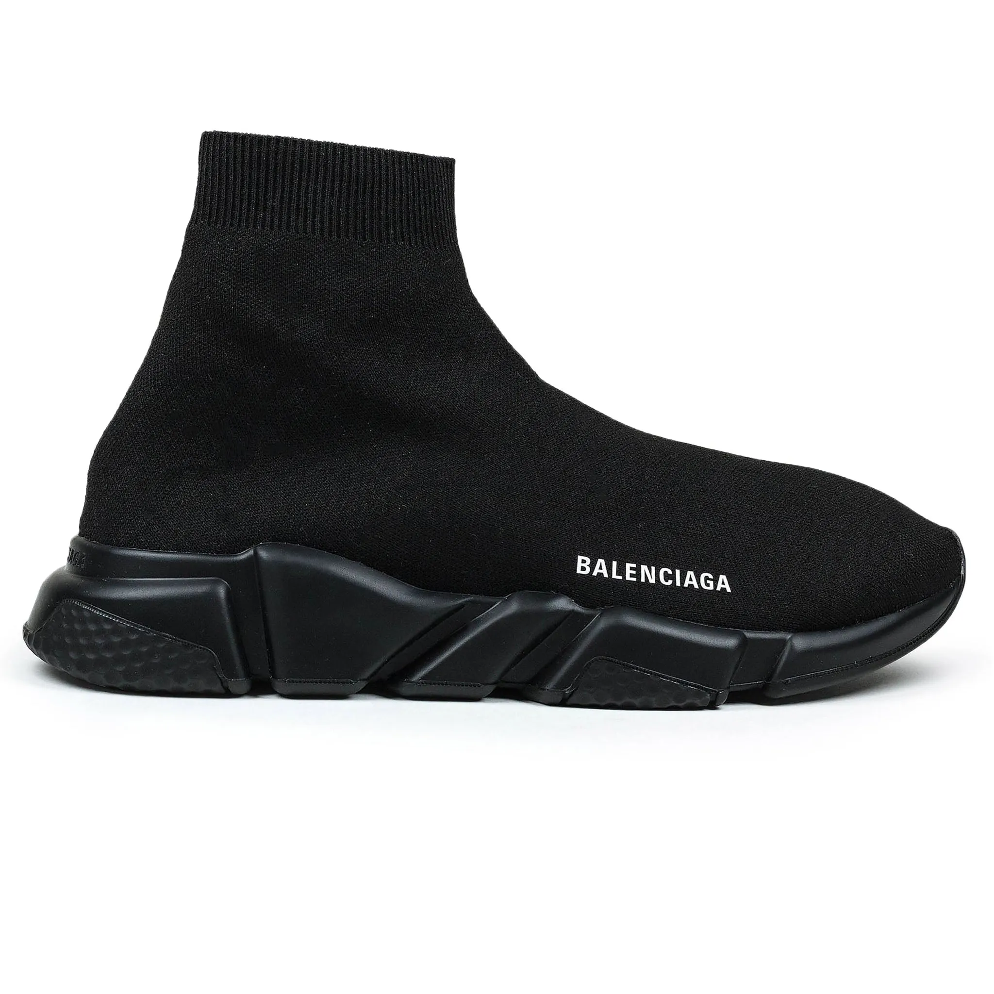 Balenciaga Speed Knit Sock Triple Black Women's
