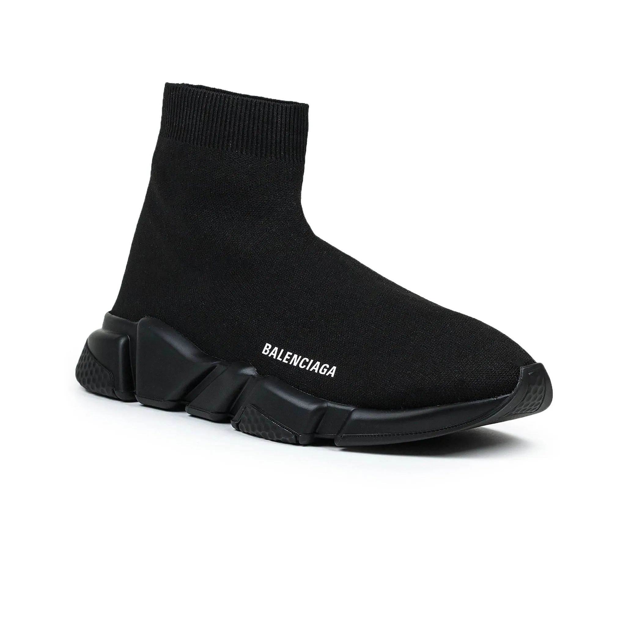 Balenciaga Speed Knit Sock Triple Black Women's
