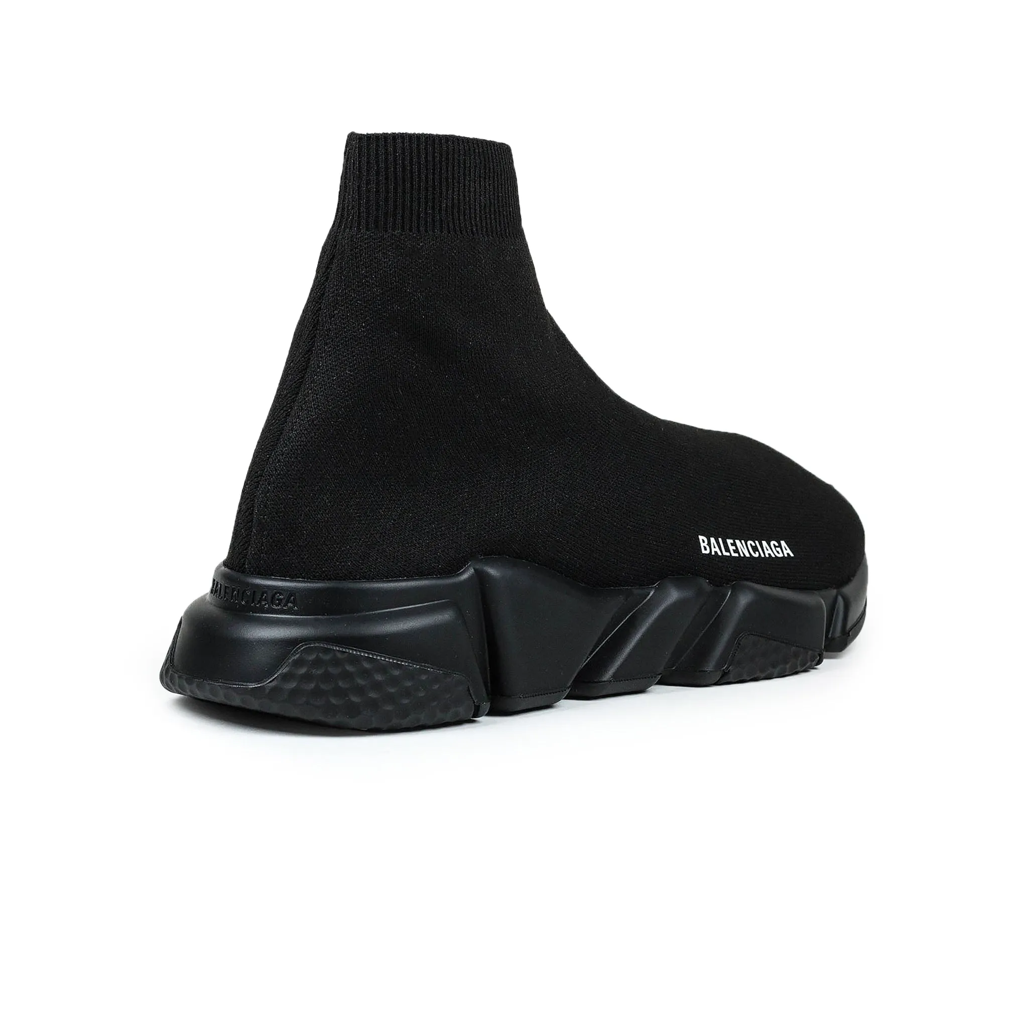 Balenciaga Speed Knit Sock Triple Black Women's
