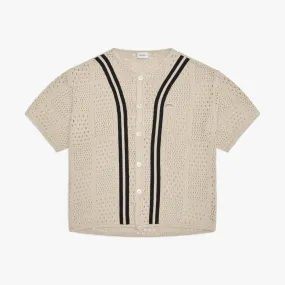 BANNED KNIT BASEBALL SHIRT