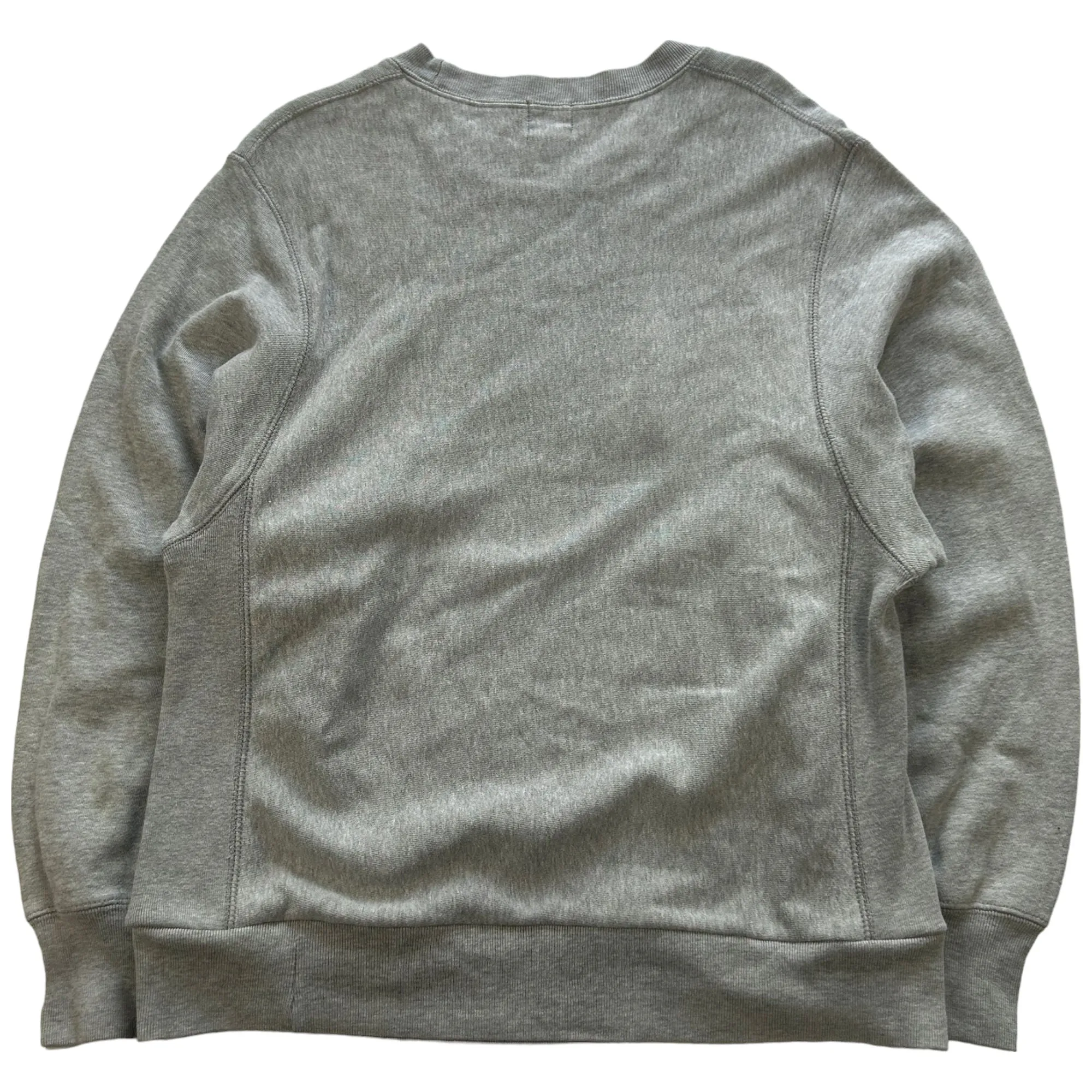 BAPE Grey Logo Crewneck Sweatshirt