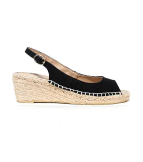 Black Barbara Espadrilles