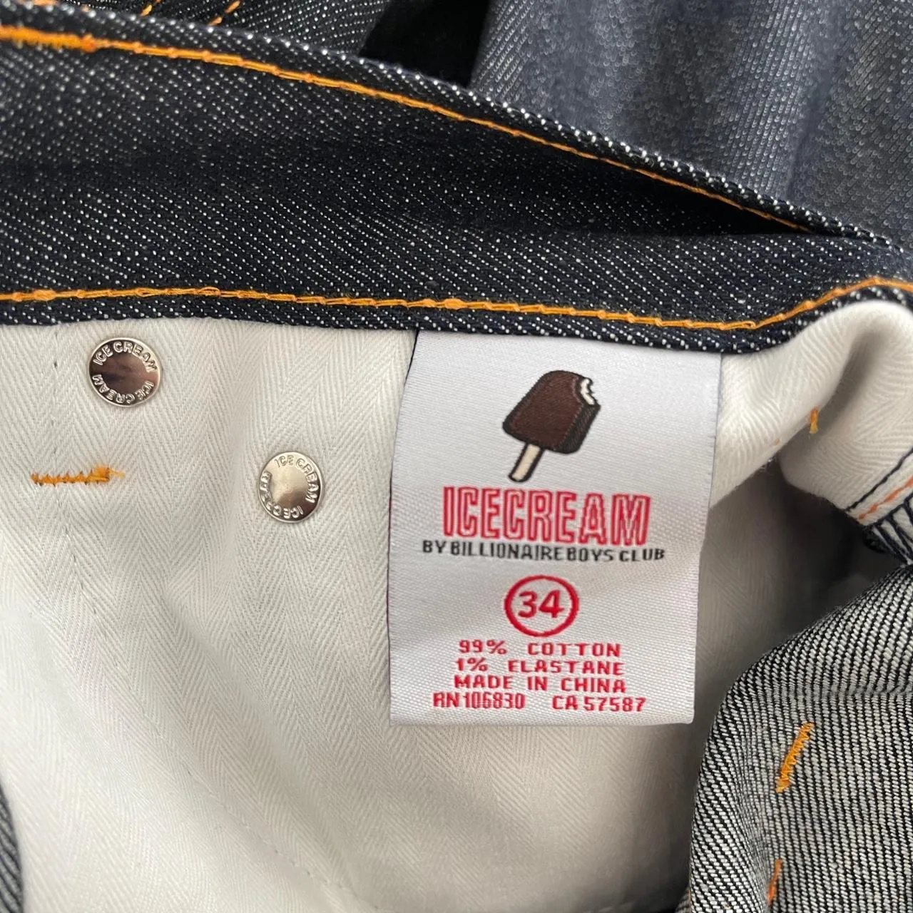 BBC Icecream Running Dog Jeans