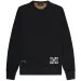 Centenary Applique Black Sweatshirt;