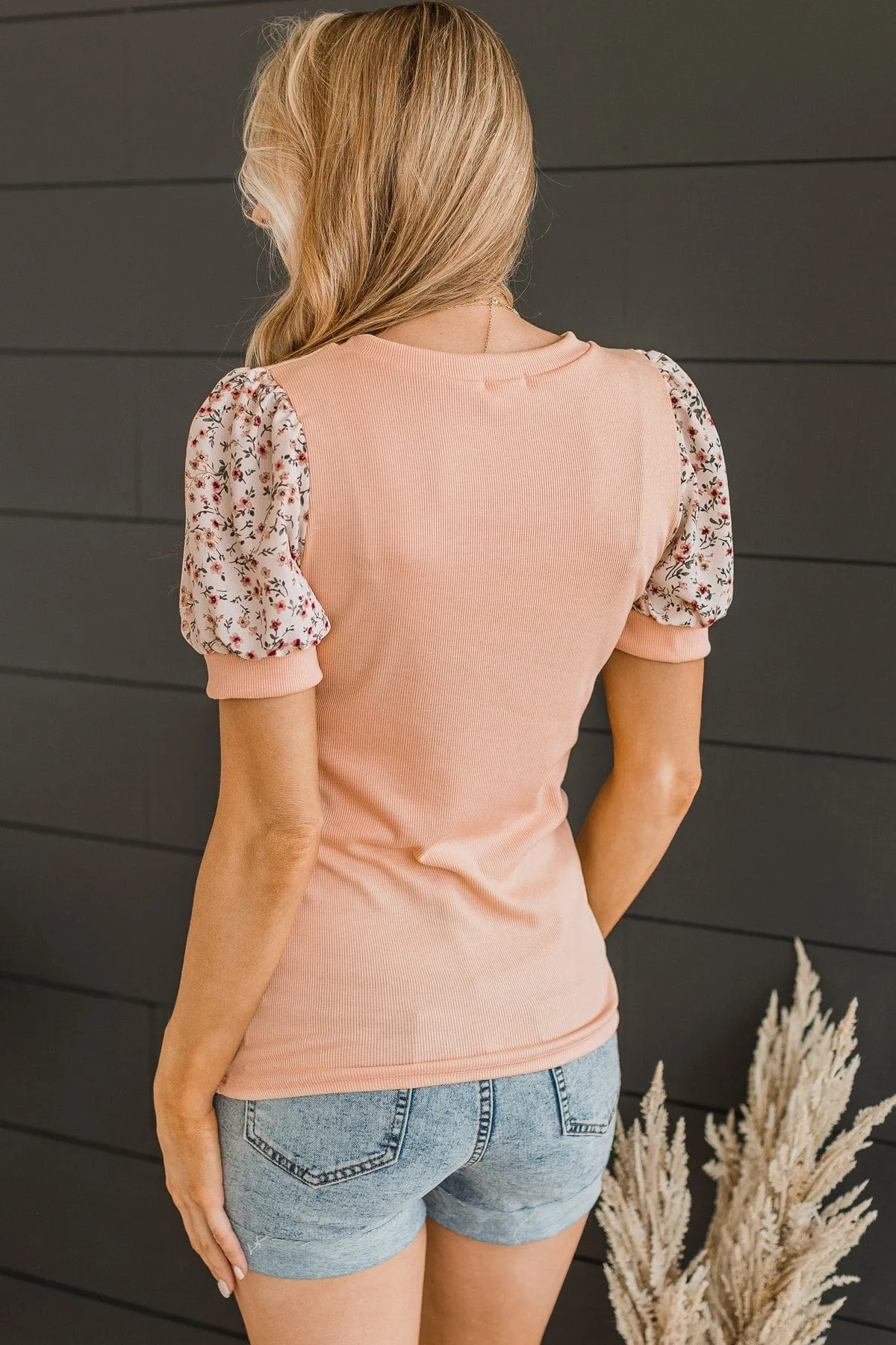 Peach Knit Top - Superior Quality ?