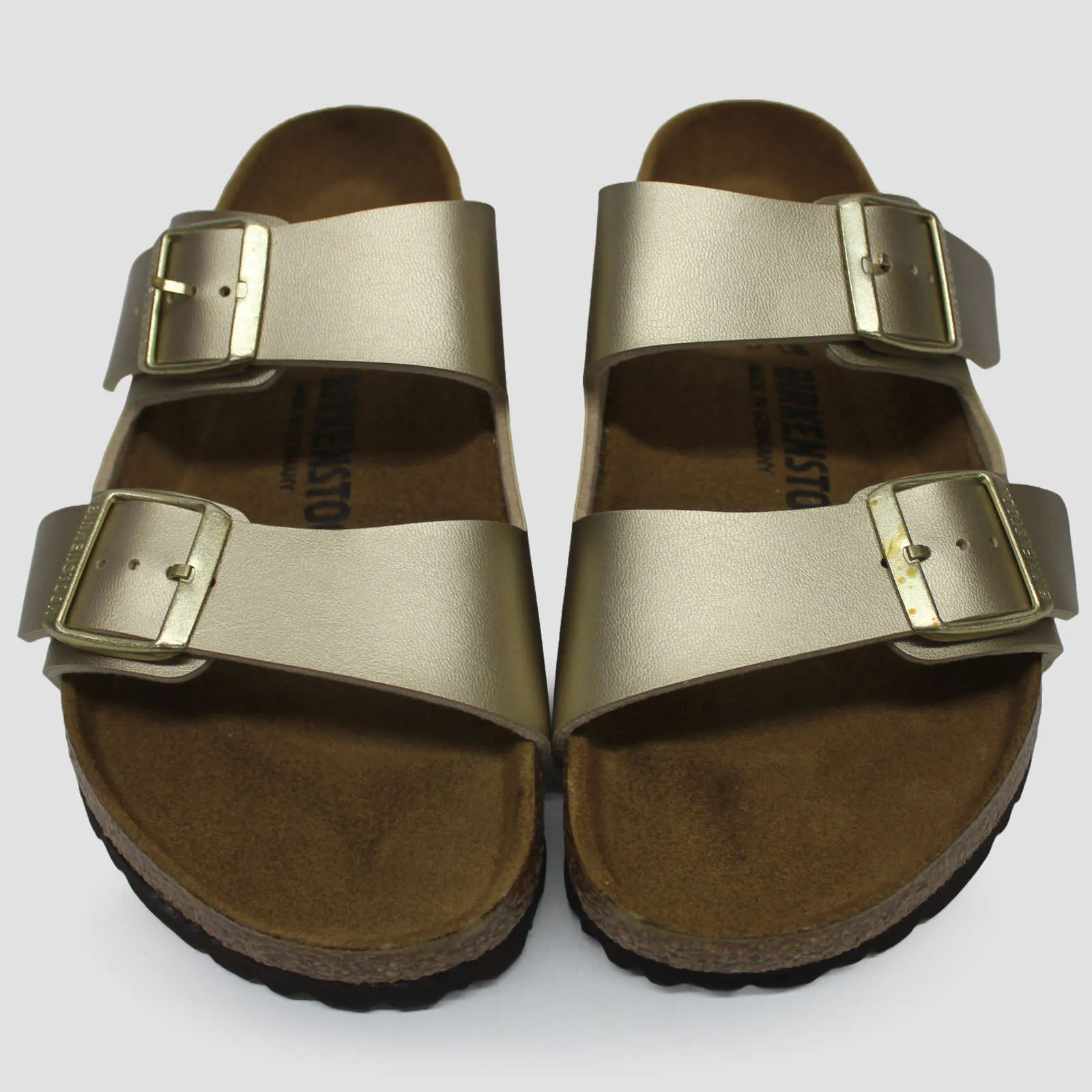 Birkenstock Unisex Sandals Arizona BS Buckles Straps Slides Birko-Flor - UK 5.5