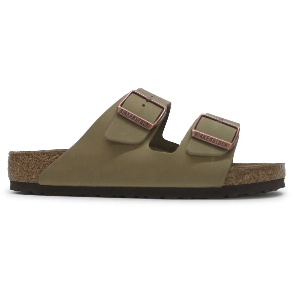 Birkenstock Unisex Sandals Arizona BS. Casual Buckles Straps Slides Nubuck - UK 5.5