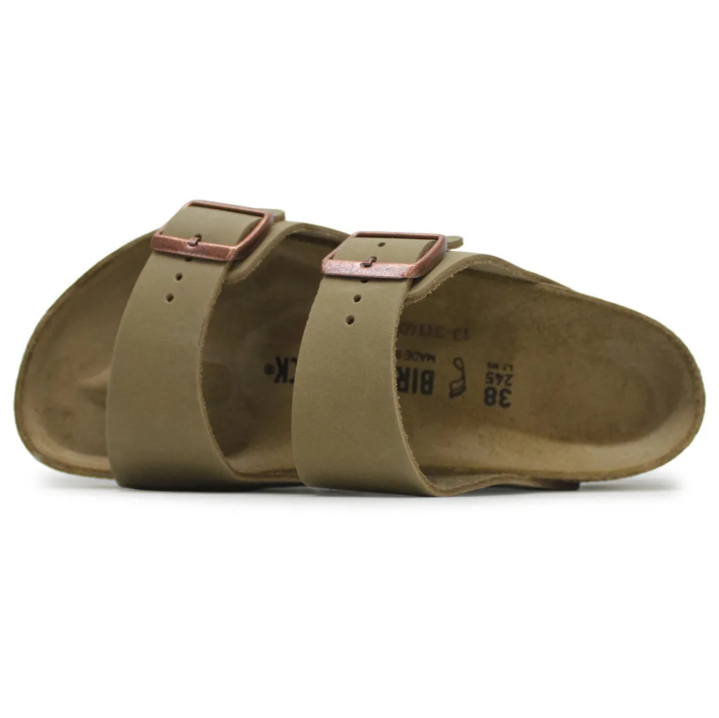 Birkenstock Unisex Sandals Arizona BS. Casual Buckles Straps Slides Nubuck - UK 5.5