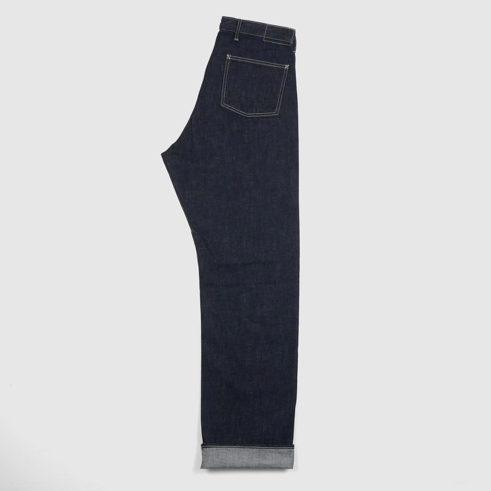 Black 5-Pocket Worker Jeans by Sign without Side Seam