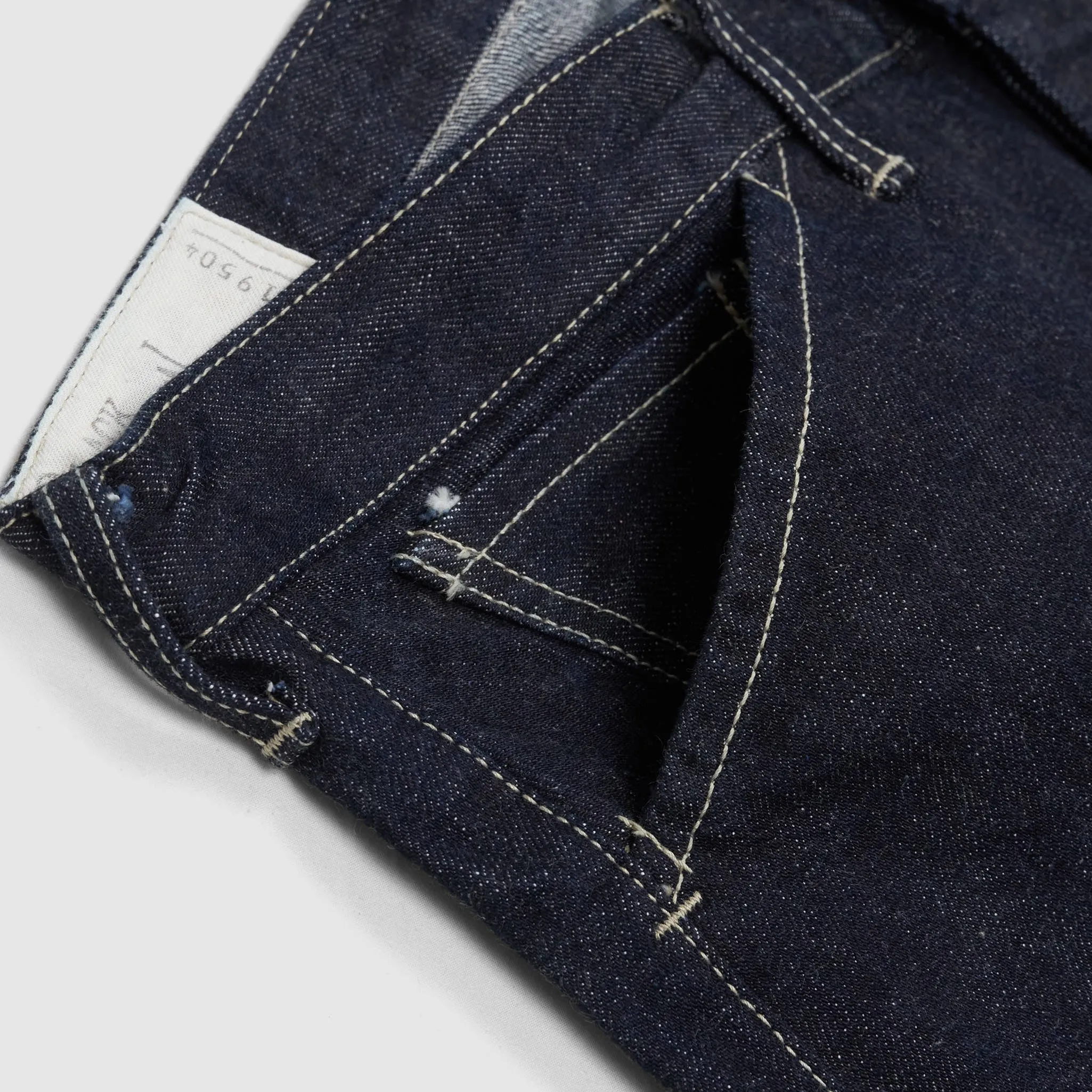 Black 5-Pocket Worker Jeans by Sign without Side Seam