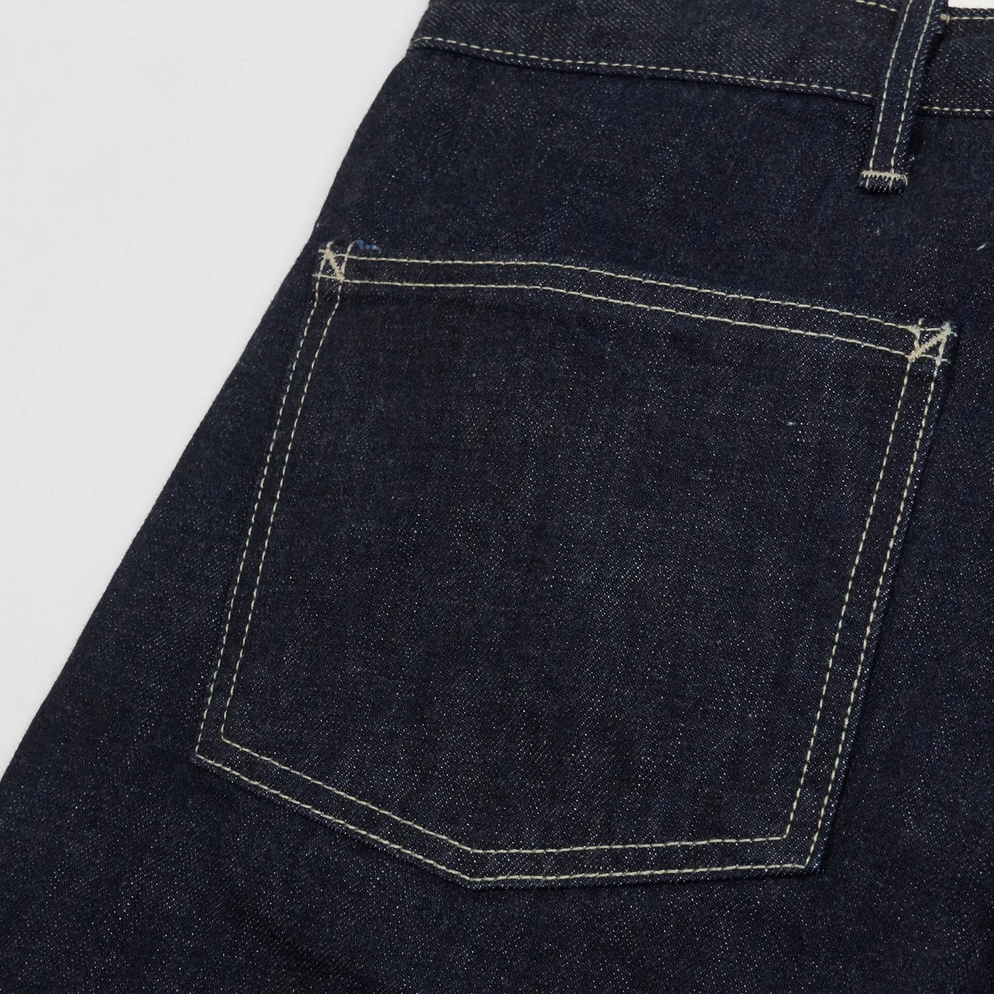 Black 5-Pocket Worker Jeans by Sign without Side Seam