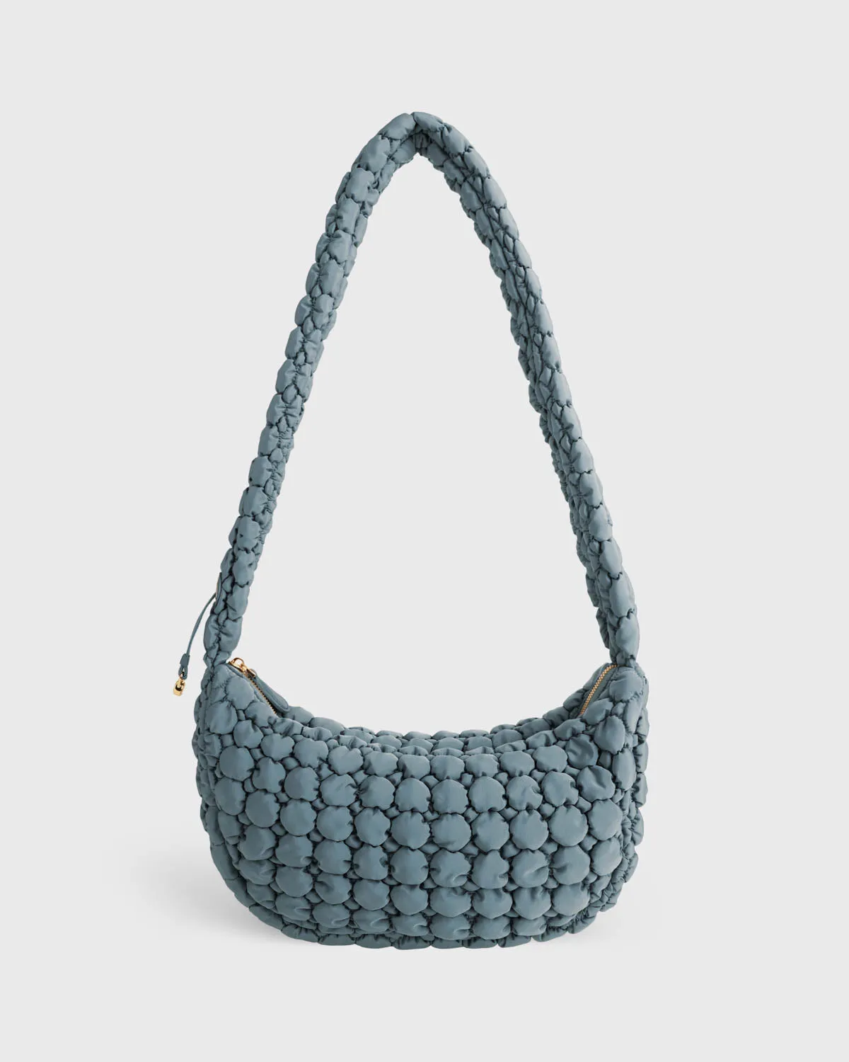 Bloom Shoulder Bag (Slate Blue)