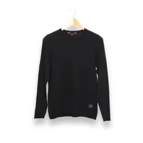 Jet Black Fango Knit by Blue de Genes