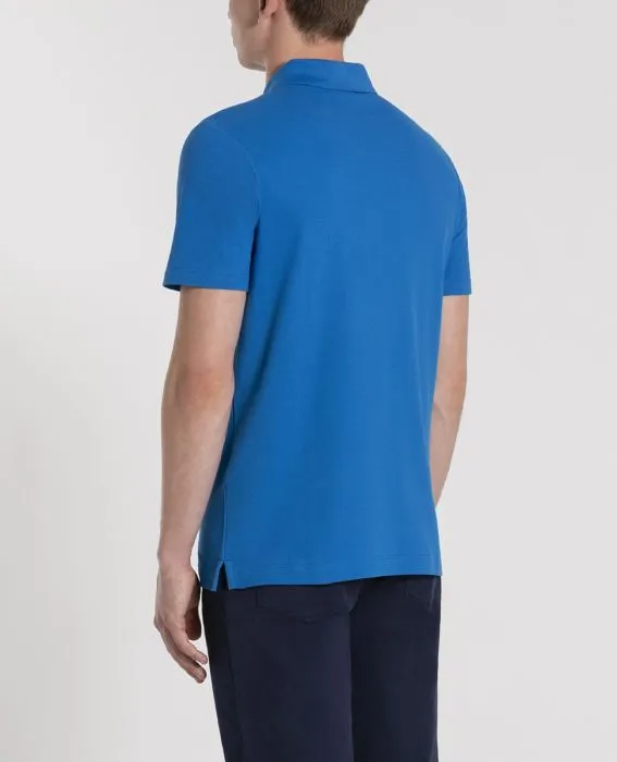 Blue Paul&Shark Polo Shirt