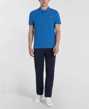 Blue Paul&Shark Polo Shirt