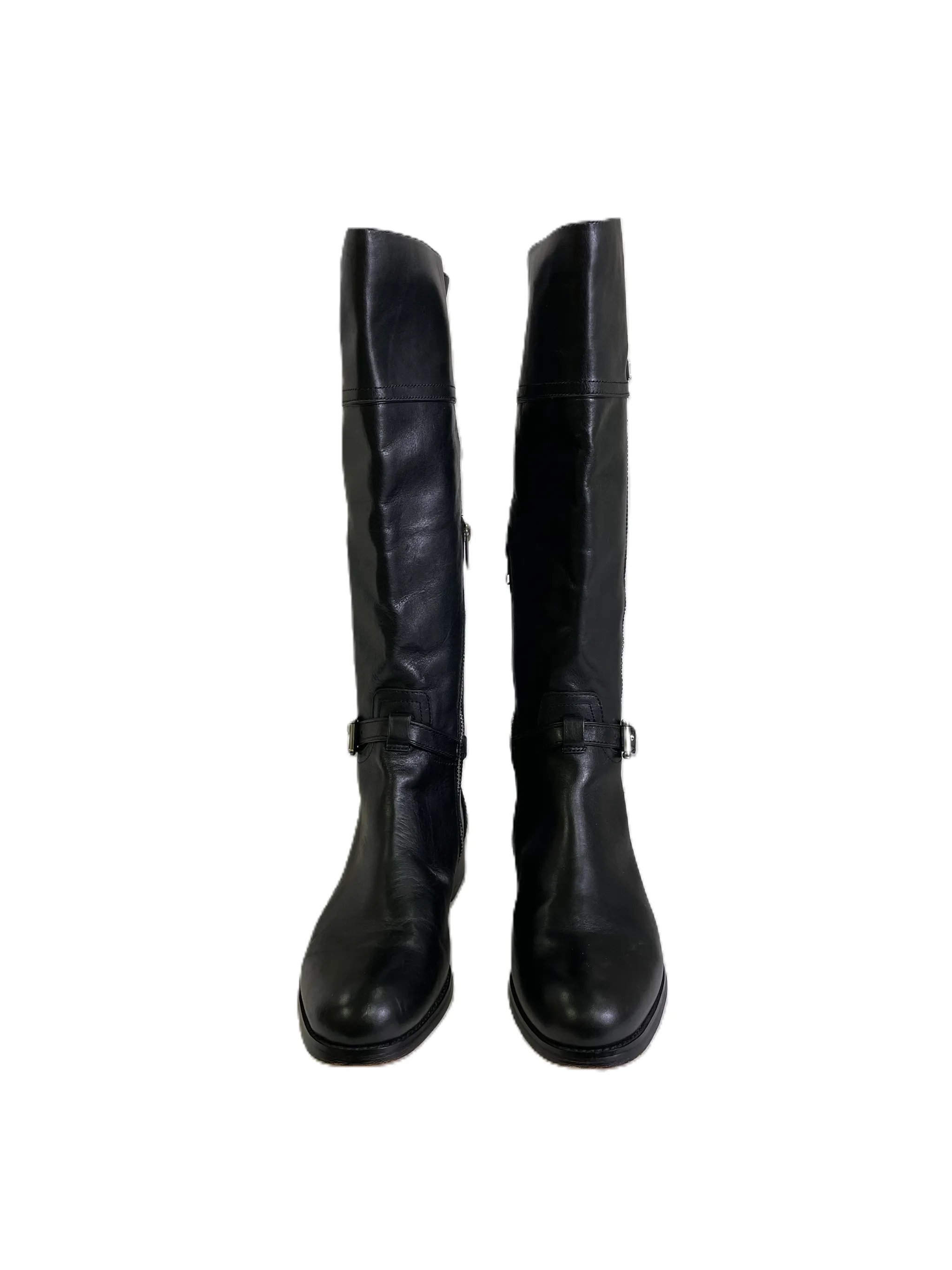 Coach Black Boots Knee Flats Size 7