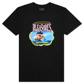 Black Bowl Print Tee