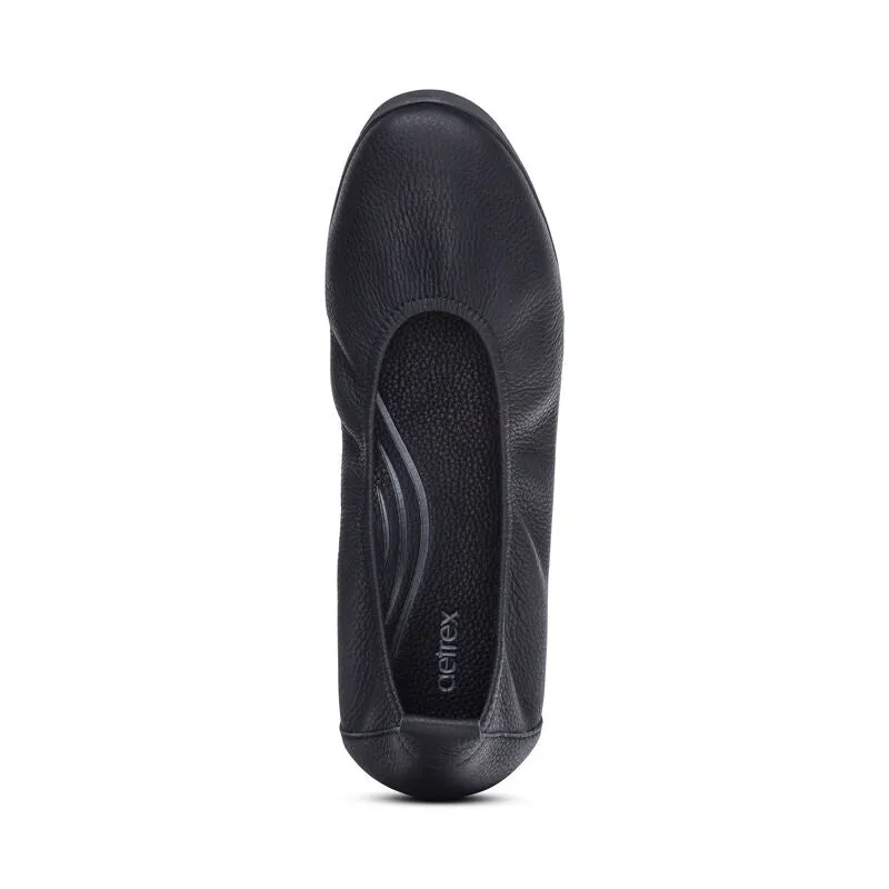  Brianna Slip-on Ballet Flat in Black  