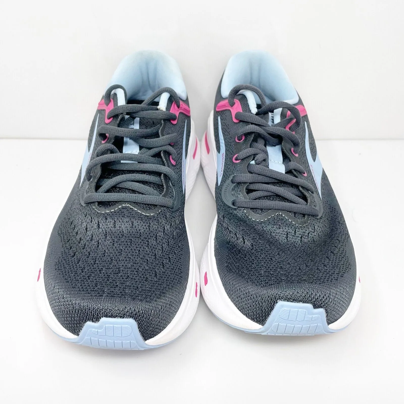 Brooks Womens Ghost Max 1203951B082 Black Running Shoes Sneakers Size 9 B