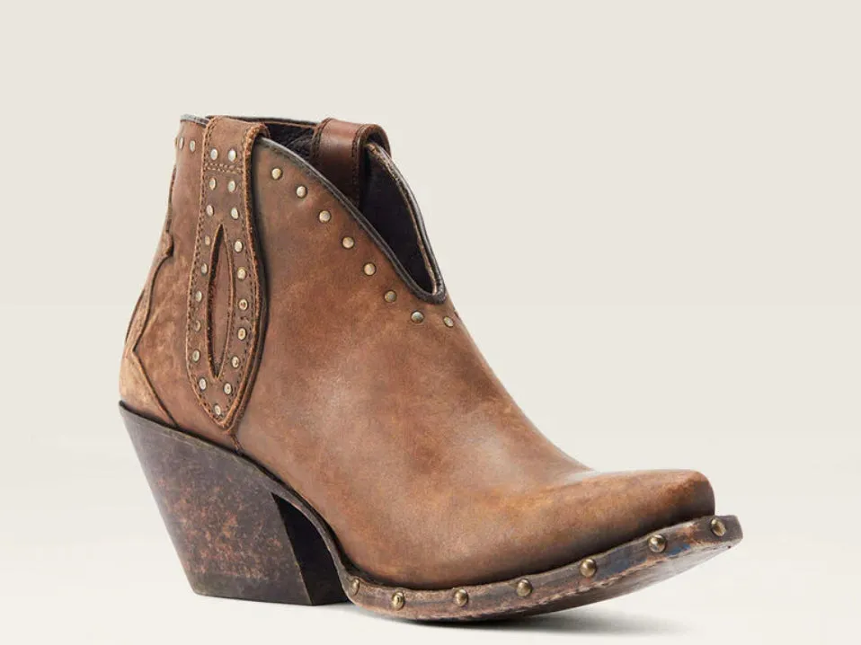 Brown ARIAT Greeley Cowboy Bootie