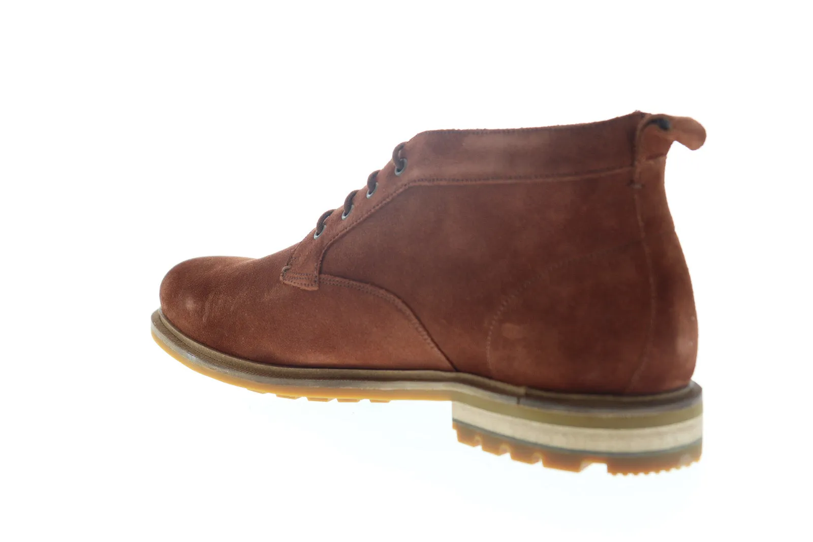 Brown Suede Chukka Boots for Men - Clarks Foxwell Mid