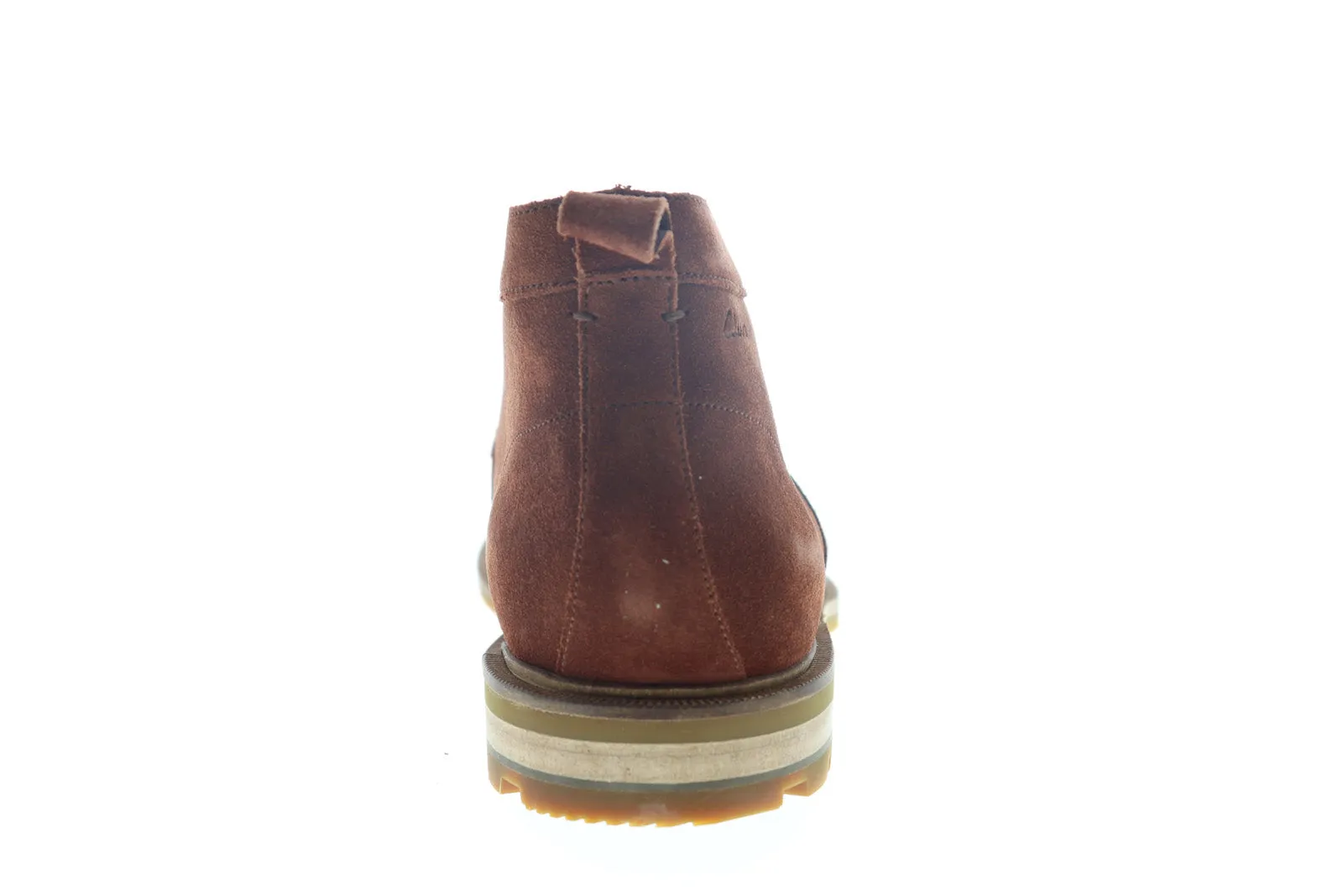 Brown Suede Chukka Boots for Men - Clarks Foxwell Mid