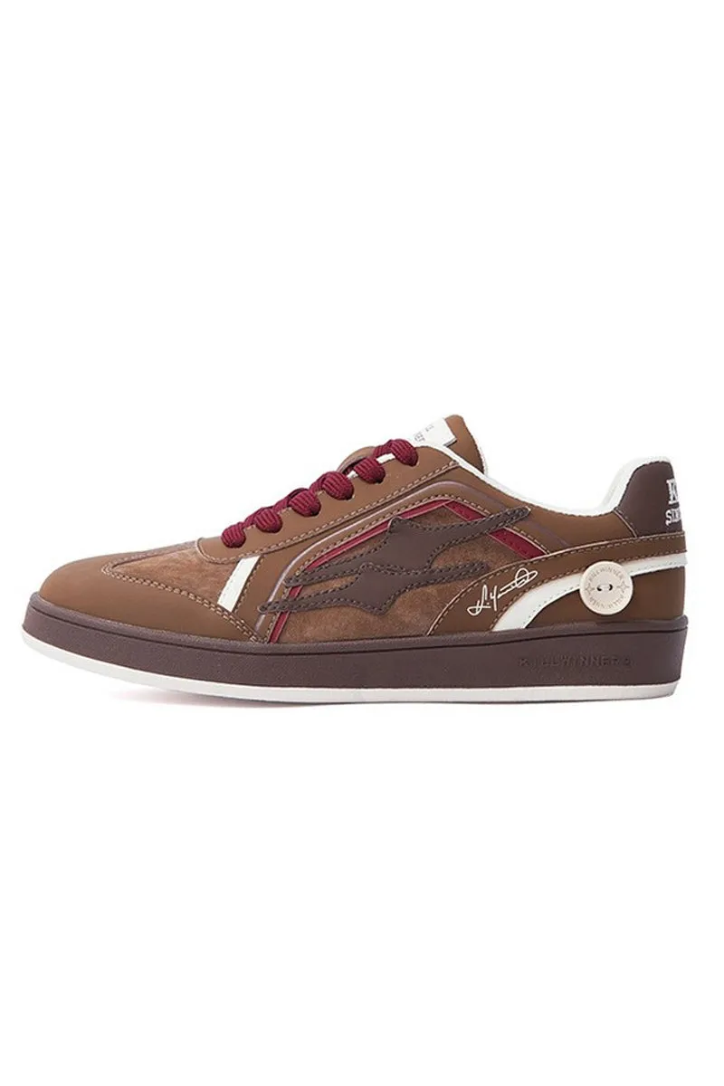 Brownie Unisex Retro Low Top Trainers