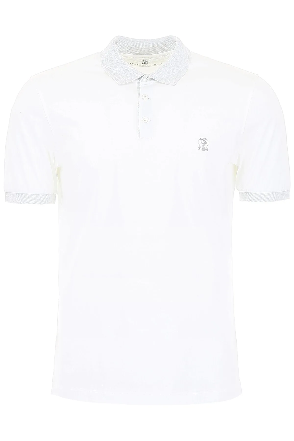 Brunello Cucinelli Logo Polo Shirt