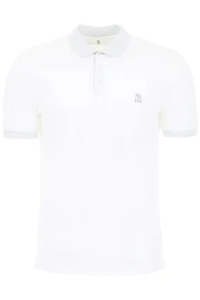 Brunello Cucinelli Logo Polo Shirt